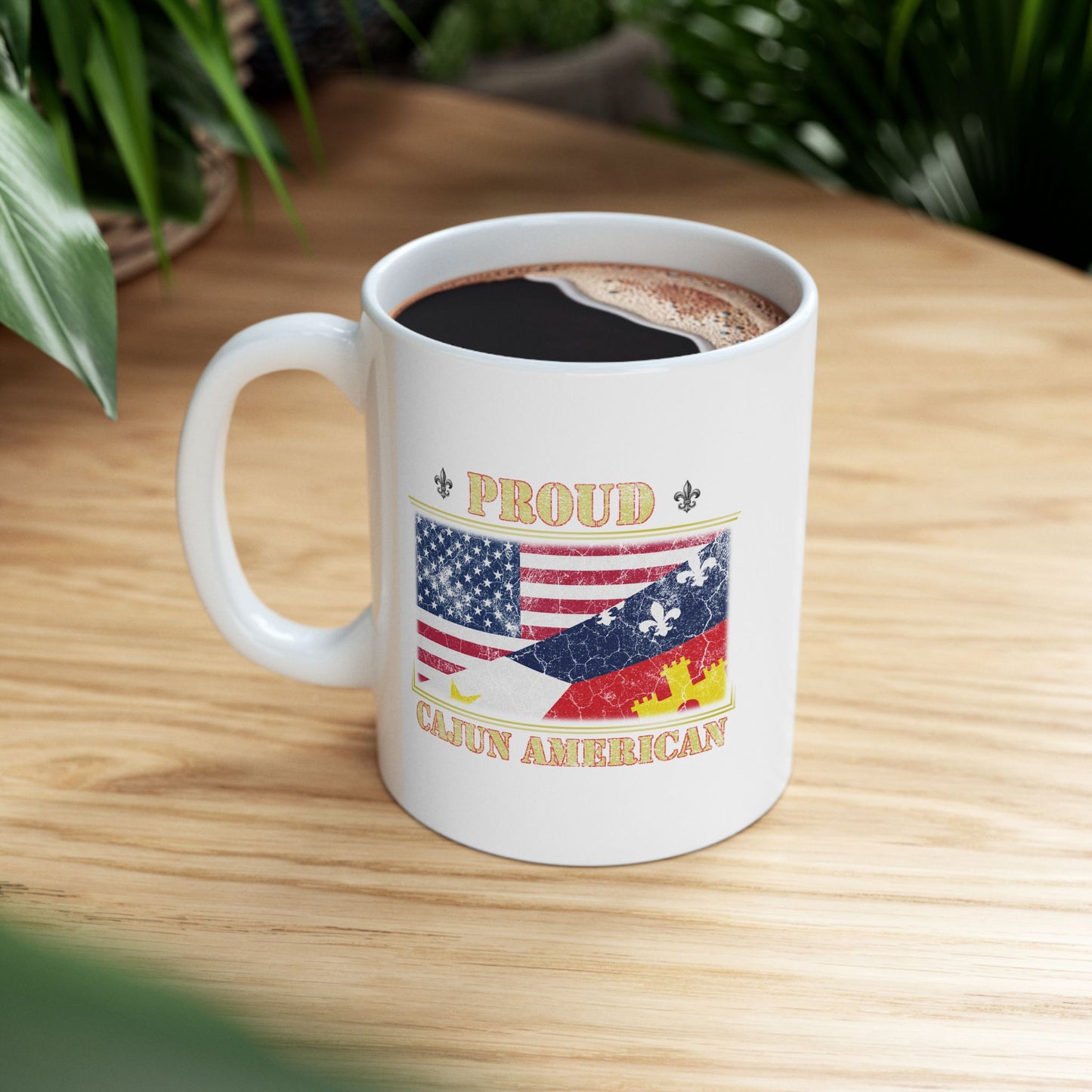 Cajun-American Coffee Mug (11oz, 15oz)
