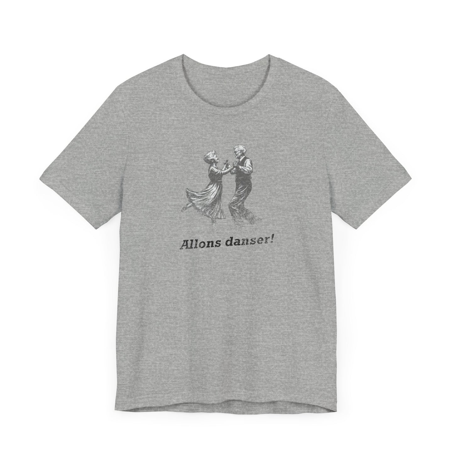 Allons Danser Cajun French T-Shirt (Let's Dance)