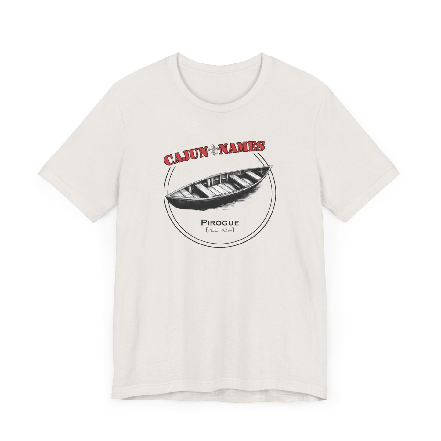 Pirogue Cajun French T-Shirt