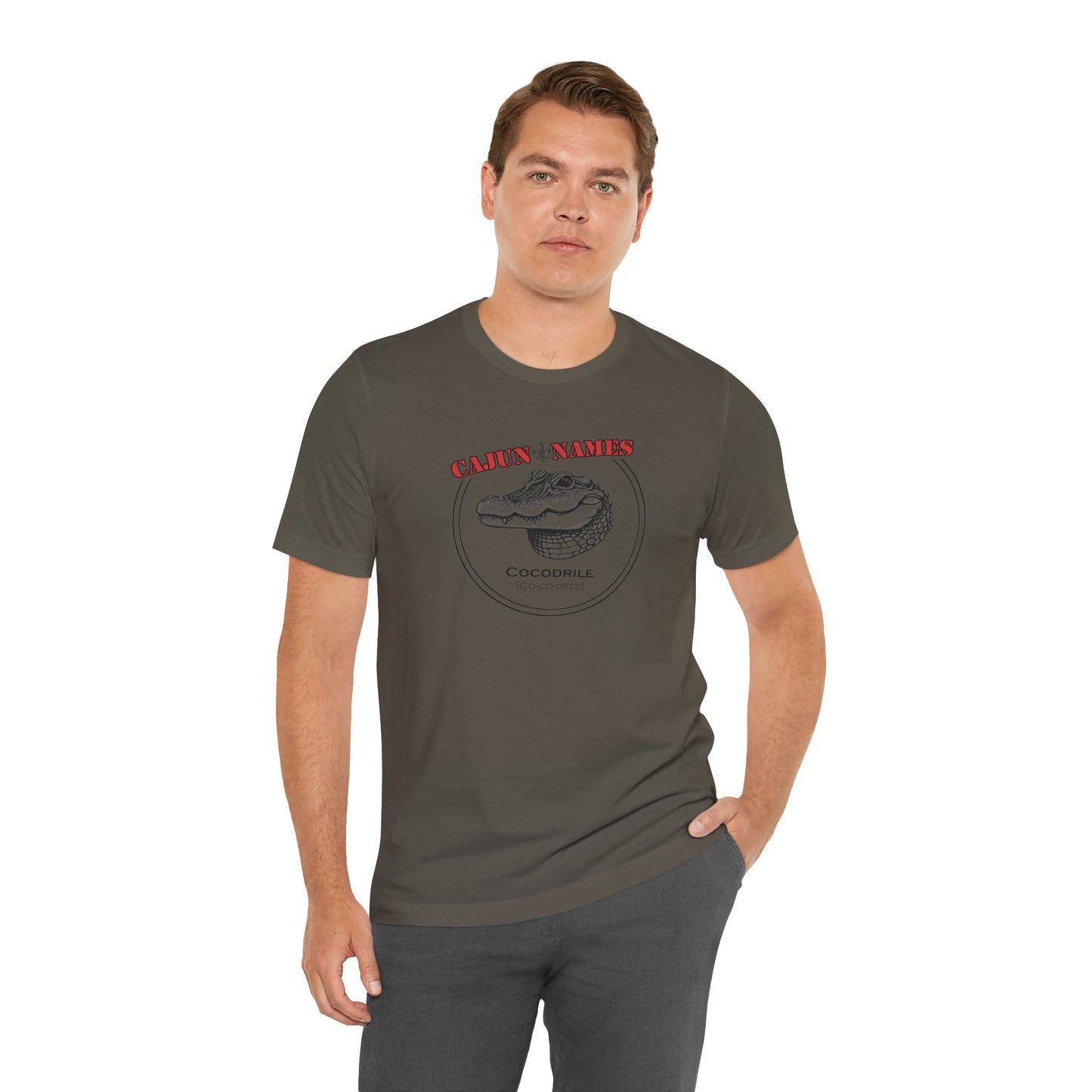 Cocodrile Cajun French T-Shirt