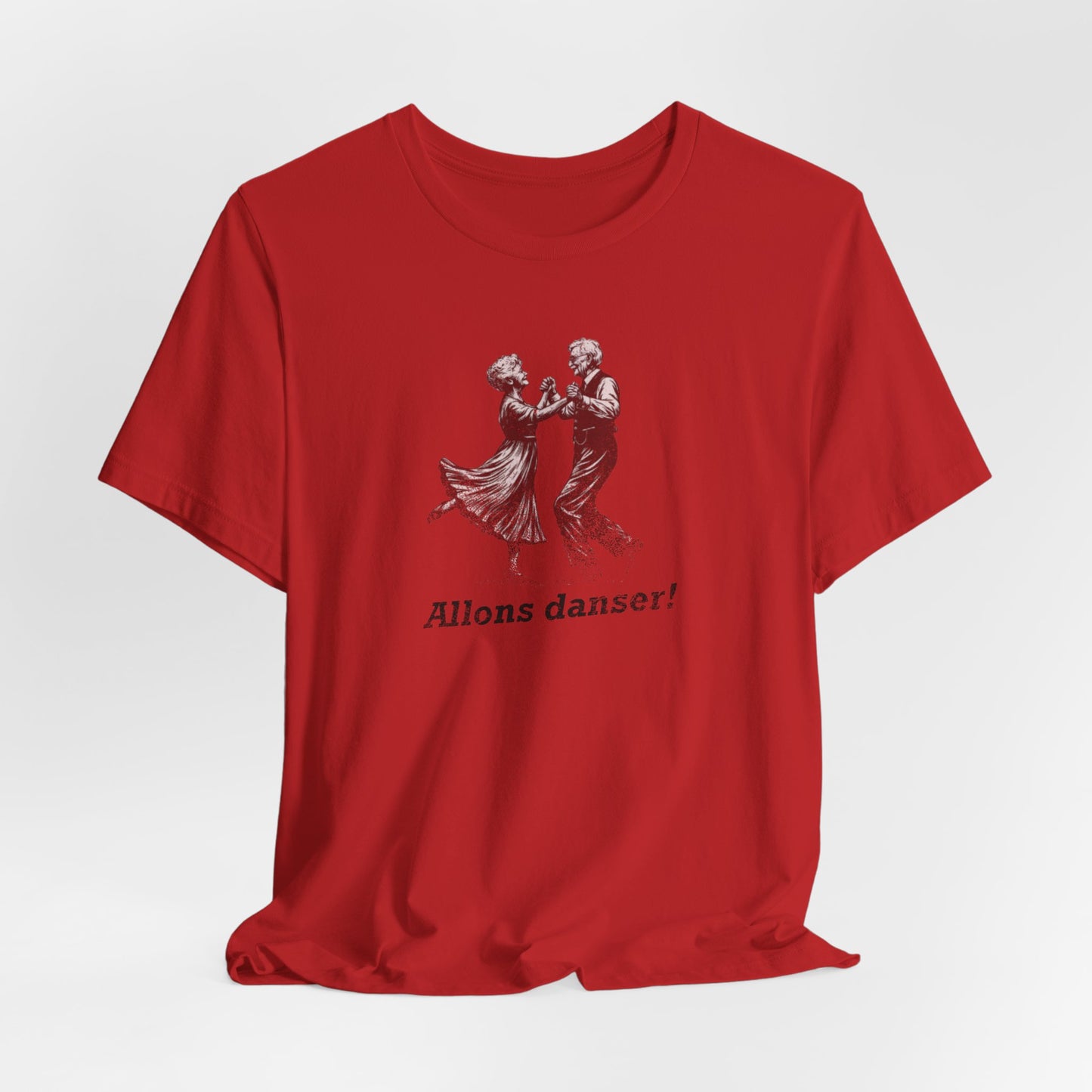 Allons Danser Cajun French T-Shirt (Let's Dance)