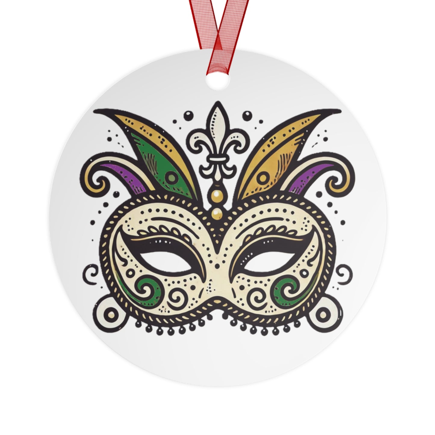 Mardi Gras Mask Ornament
