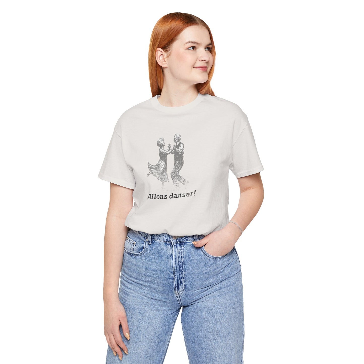 Allons Danser Cajun French T-Shirt (Let's Dance)