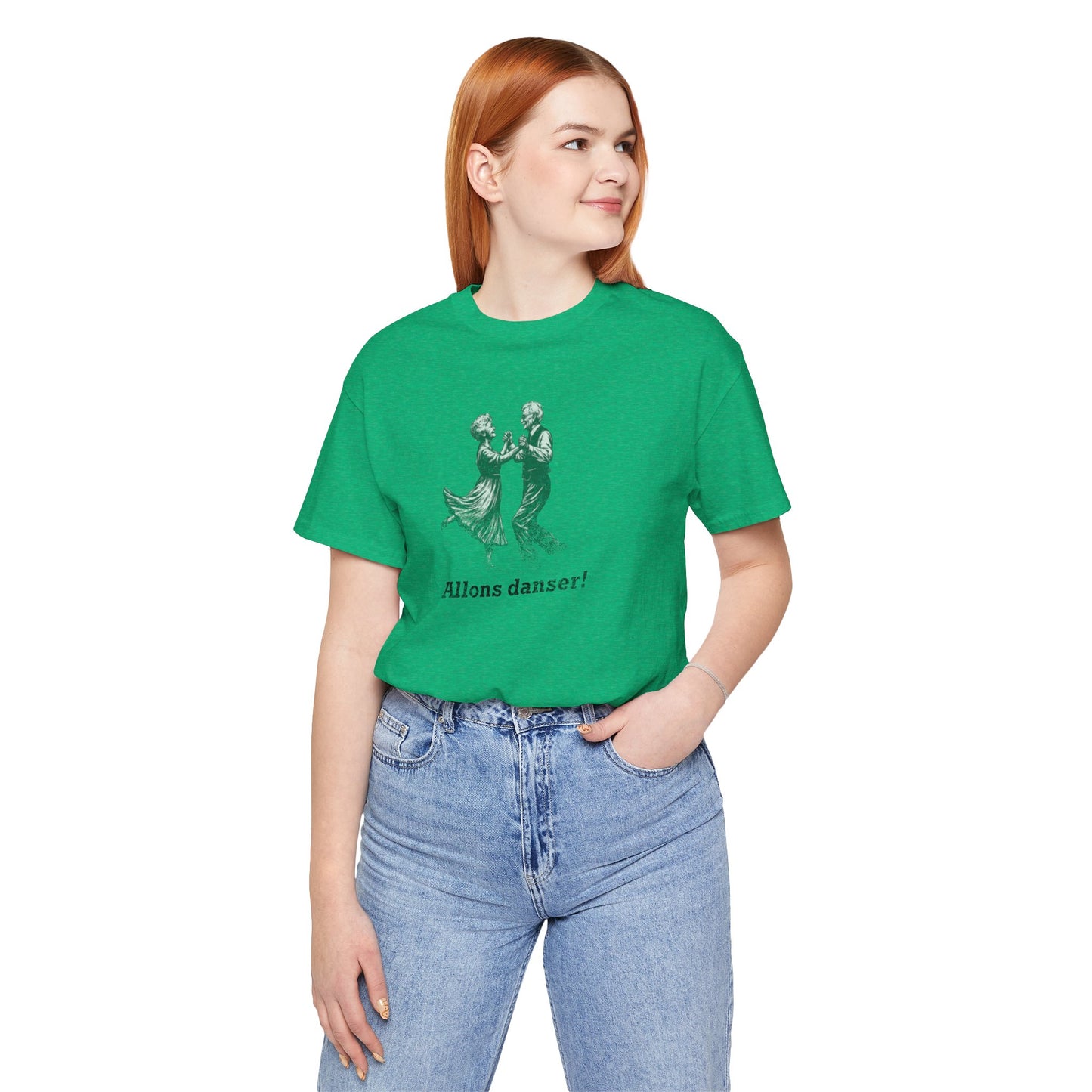 Allons Danser Cajun French T-Shirt (Let's Dance)