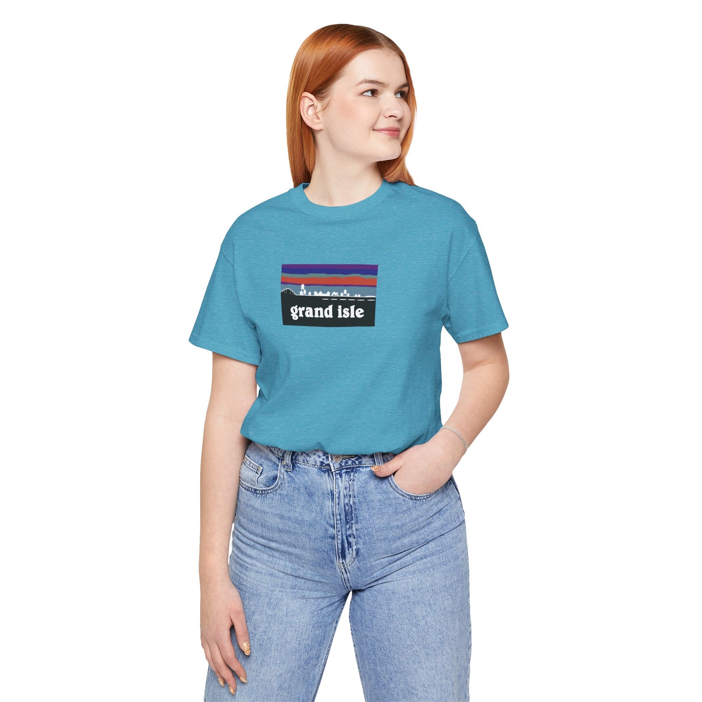 Grand Isle Skyline Cajun T-Shirt
