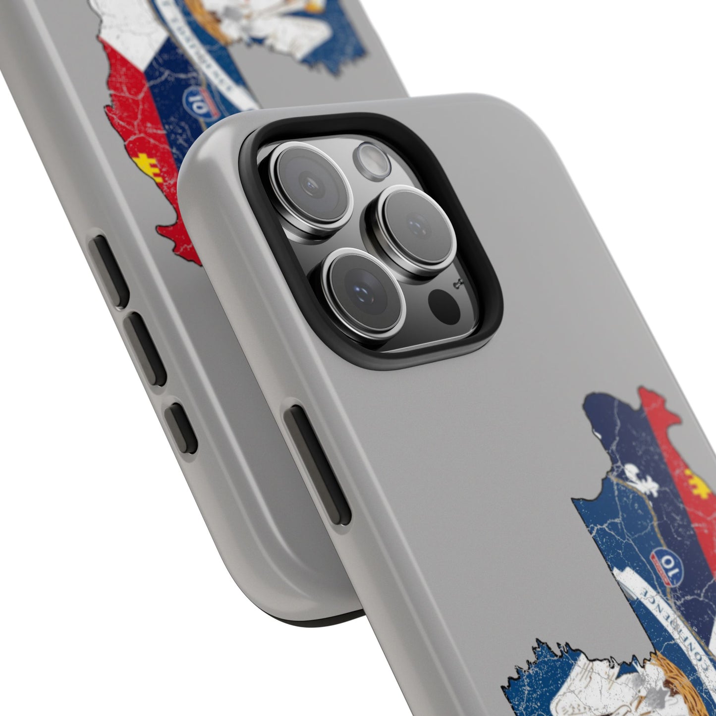South of Interstate 10 Map Cajun Phone Case