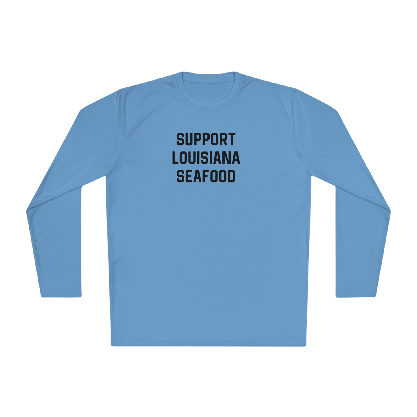 Support Louisiana Seafood Cajun Long Sleeve T-Shirt