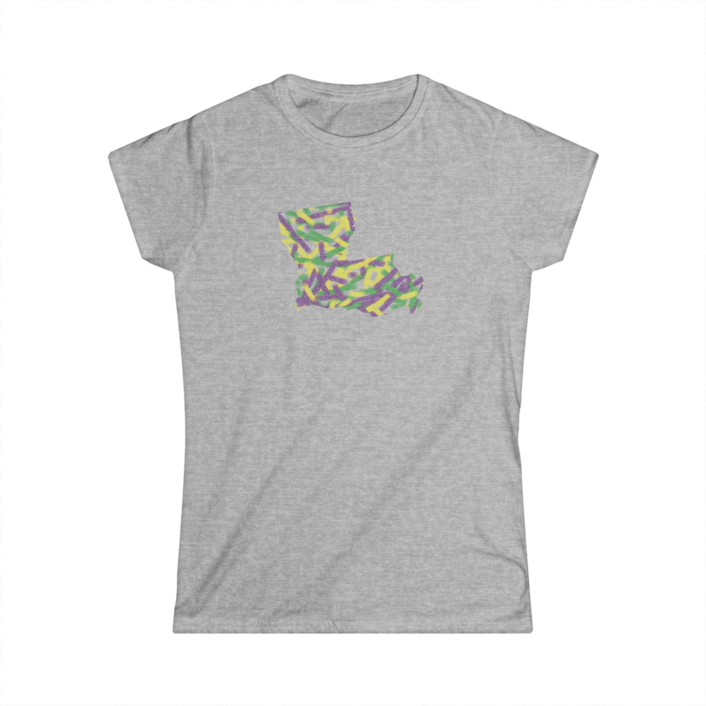 Women's Louisiana Mardi Gras Cajun T-Shirt