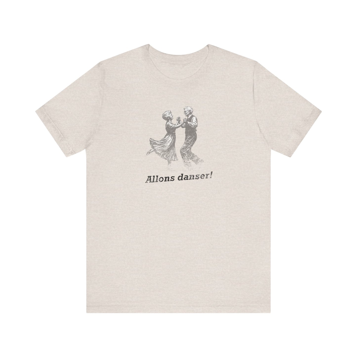 Allons Danser Cajun French T-Shirt (Let's Dance)