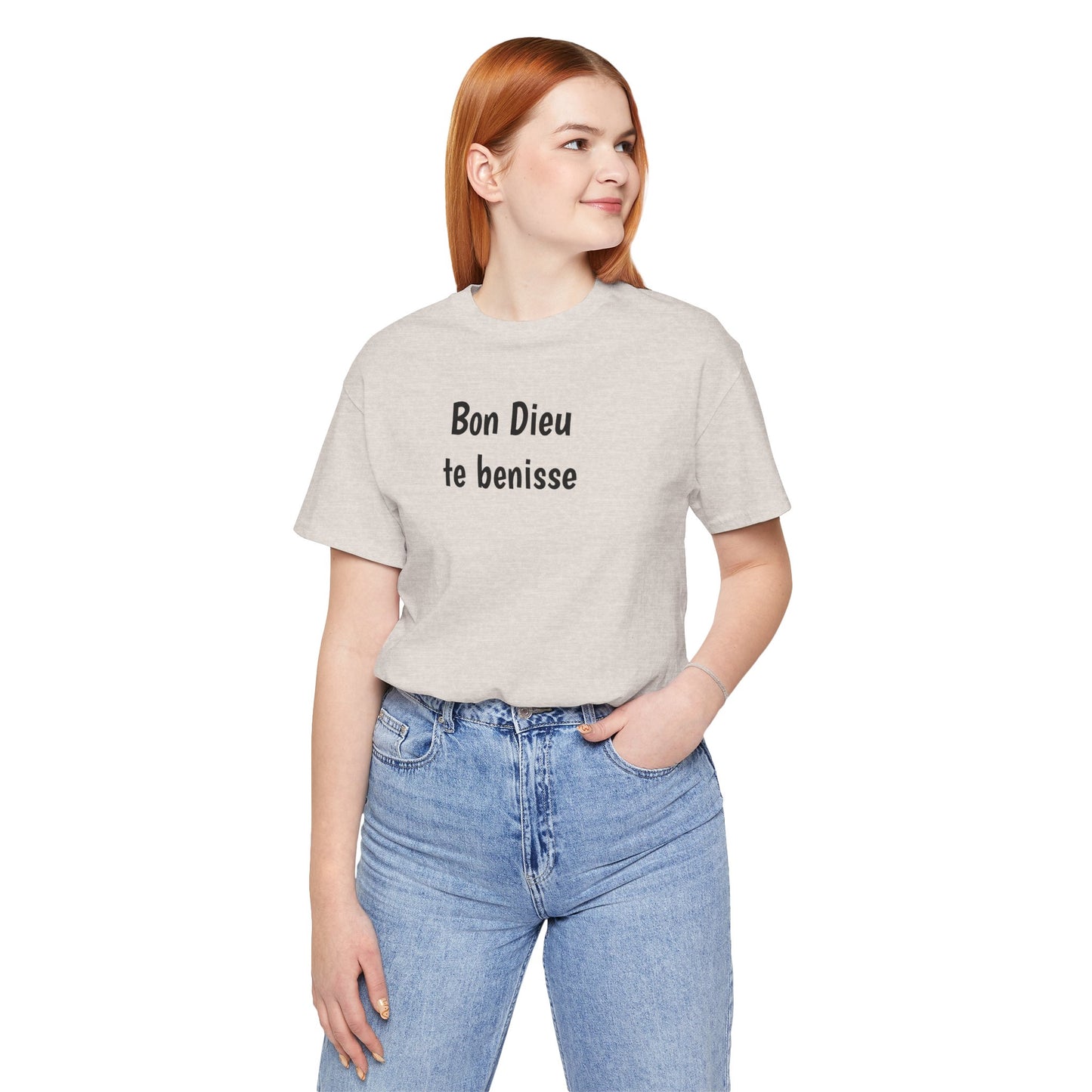 Bon Dieu te benisse Cajun French T-Shirt