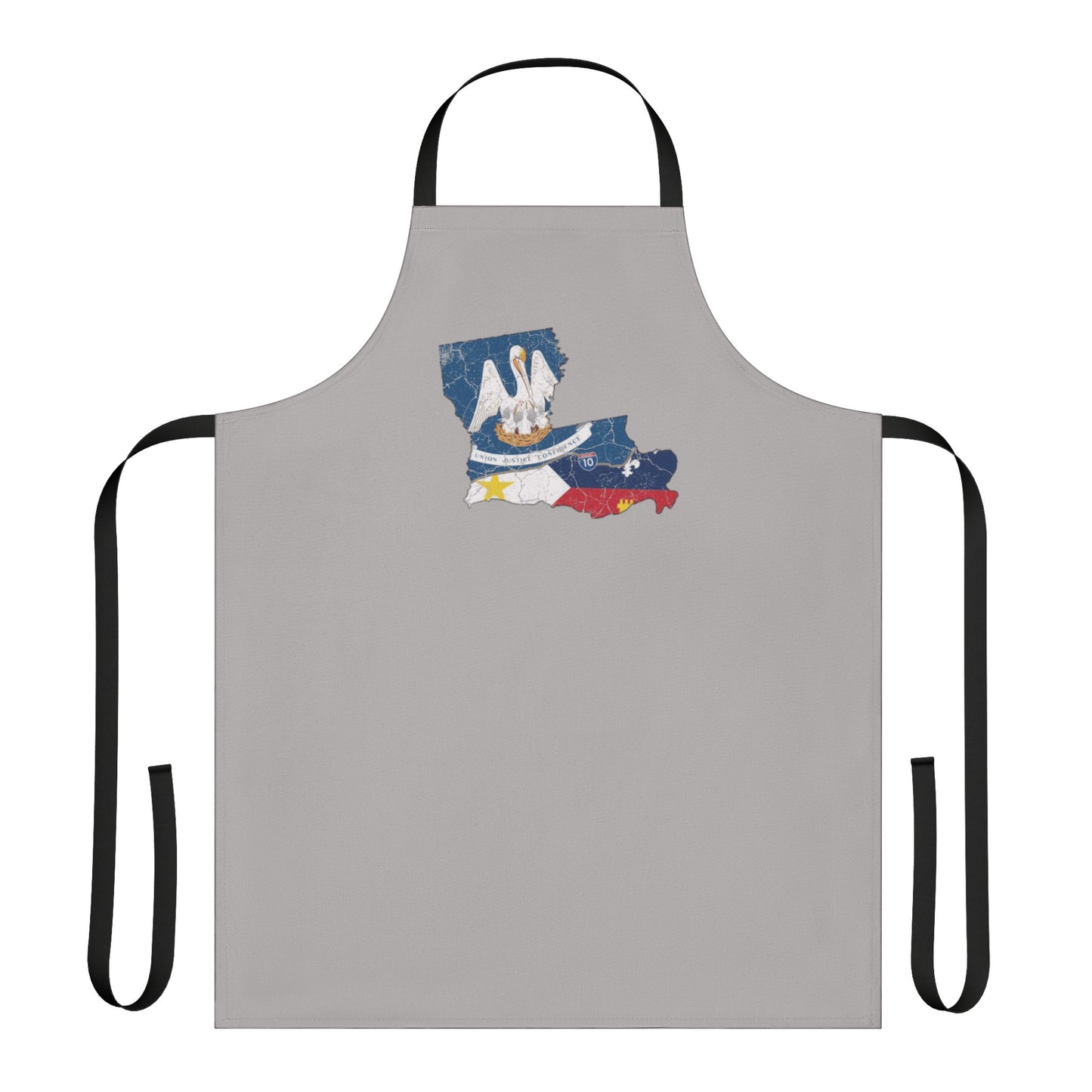 South of Interstate 10 Map Cajun Apron