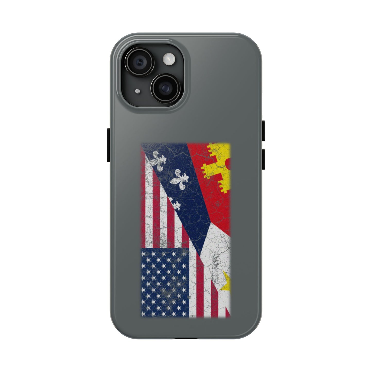 Cajun-American Flag Cajun Phone Case
