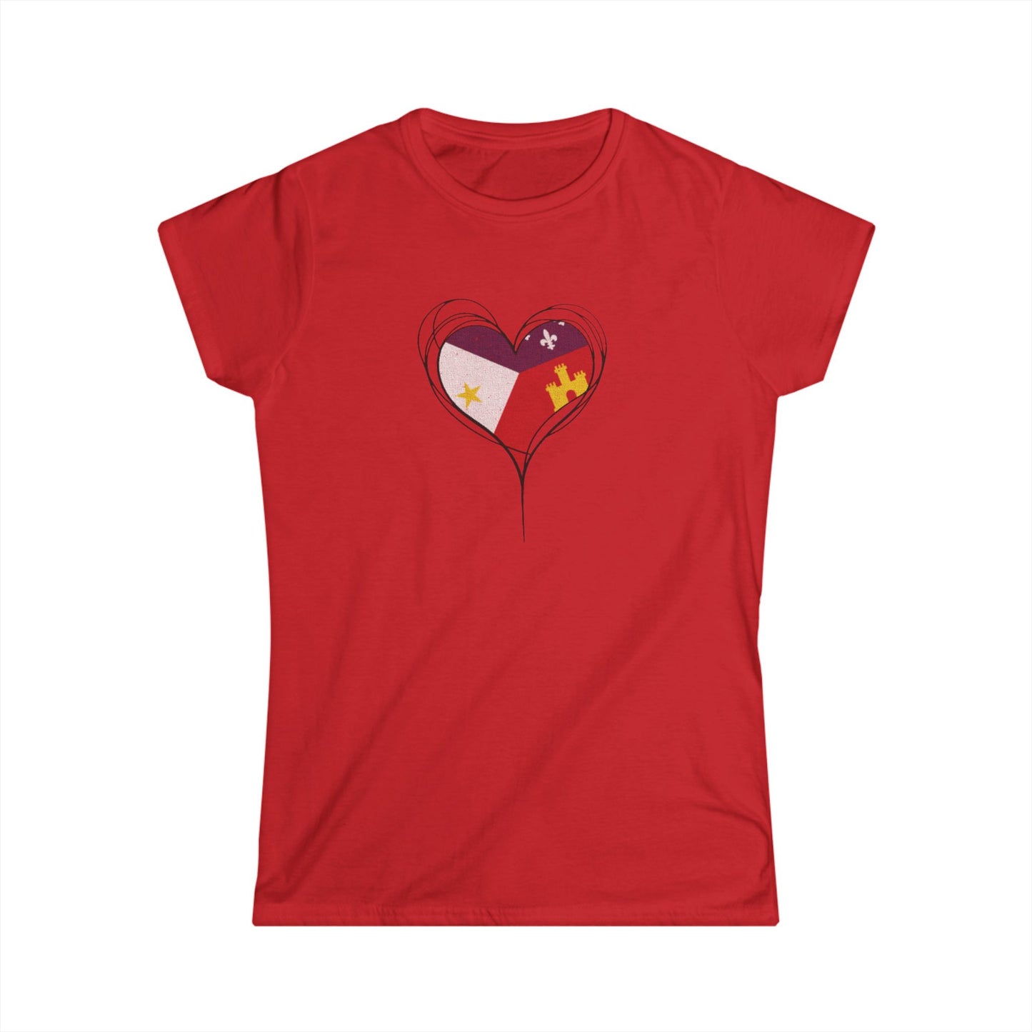 Women's Cajun Heart T-Shirt