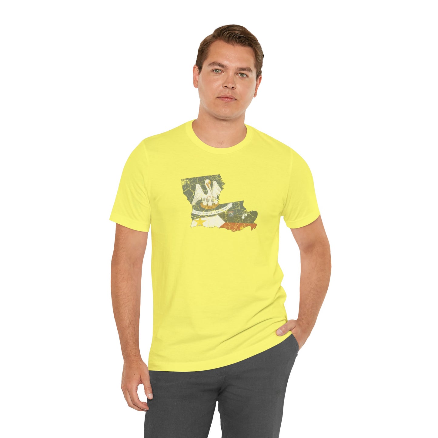 South of Interstate 10 Map Cajun Shirt