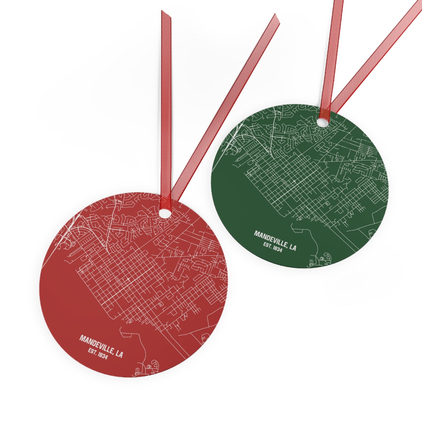 Mandeville Louisiana Christmas Ornament