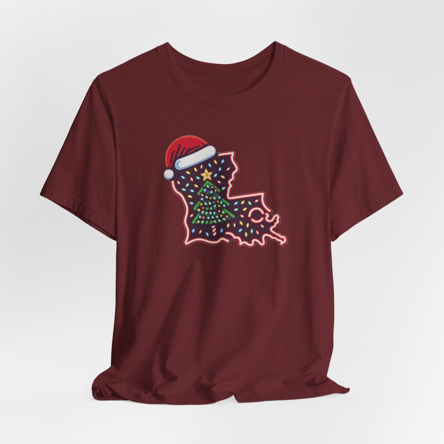 south-of-interstate-10-cajun-store-louisiana-christmas-t-shirt-cajun-christmas-t-shirt