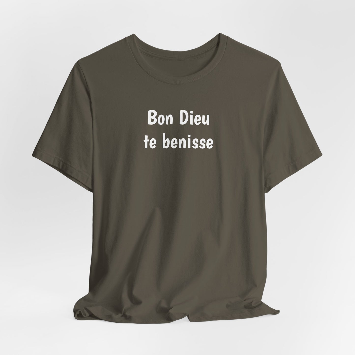 Bon Dieu te benisse Cajun French T-Shirt