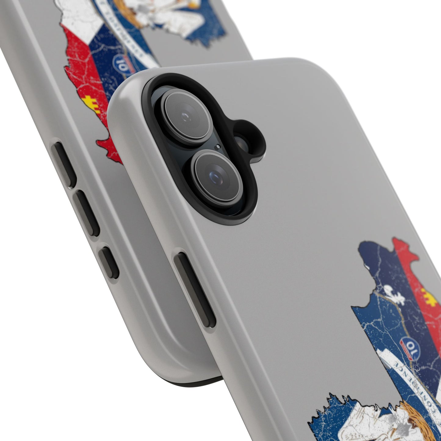 South of Interstate 10 Map Cajun Phone Case