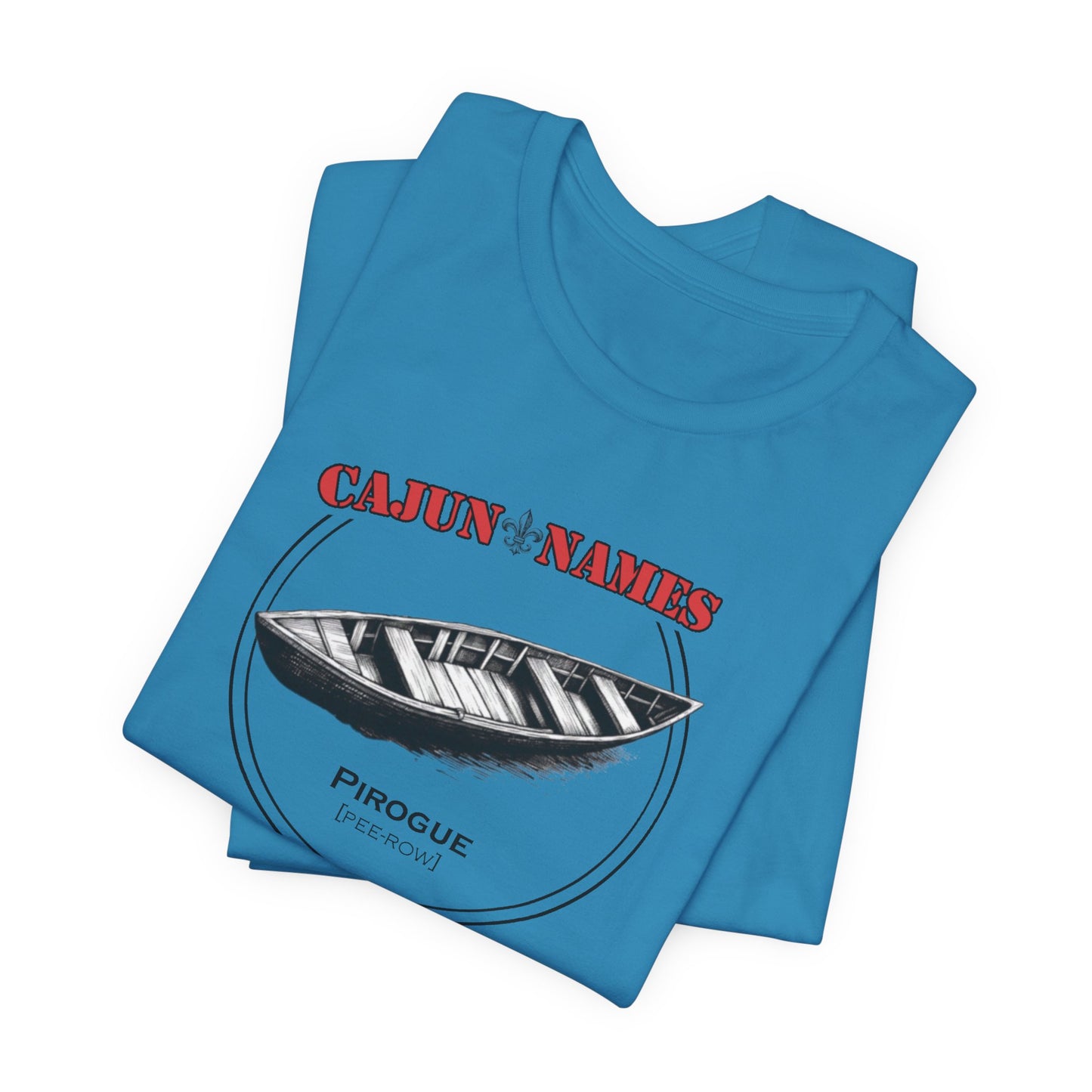 Pirogue Cajun French T-Shirt