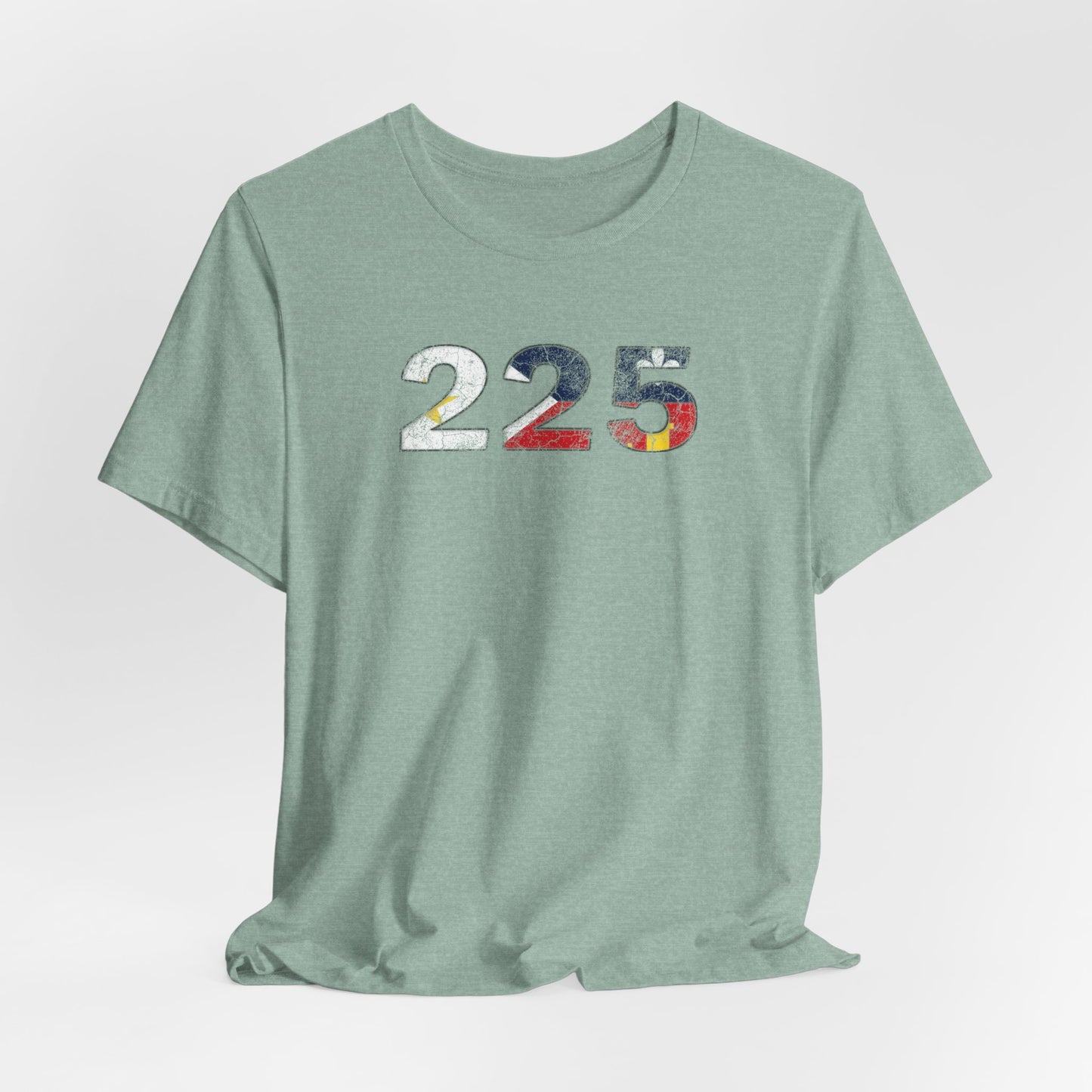 south-of-interstate-10-cajun-store-cajun-flag-225-area-code-t-shirt