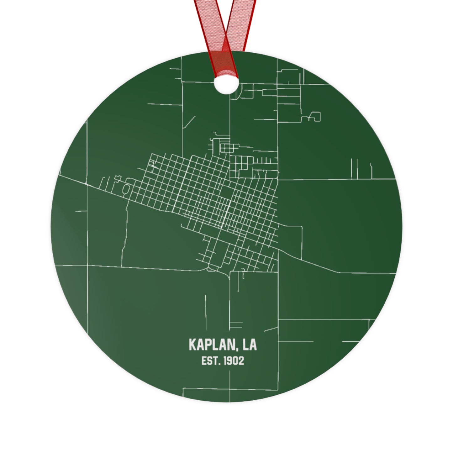 Kaplan Louisiana Christmas Ornament