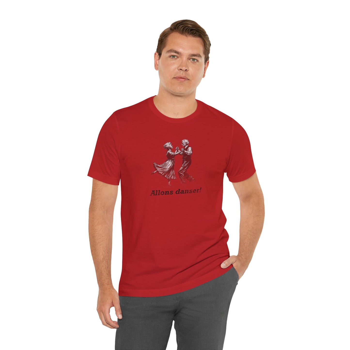 Allons Danser Cajun French T-Shirt (Let's Dance)