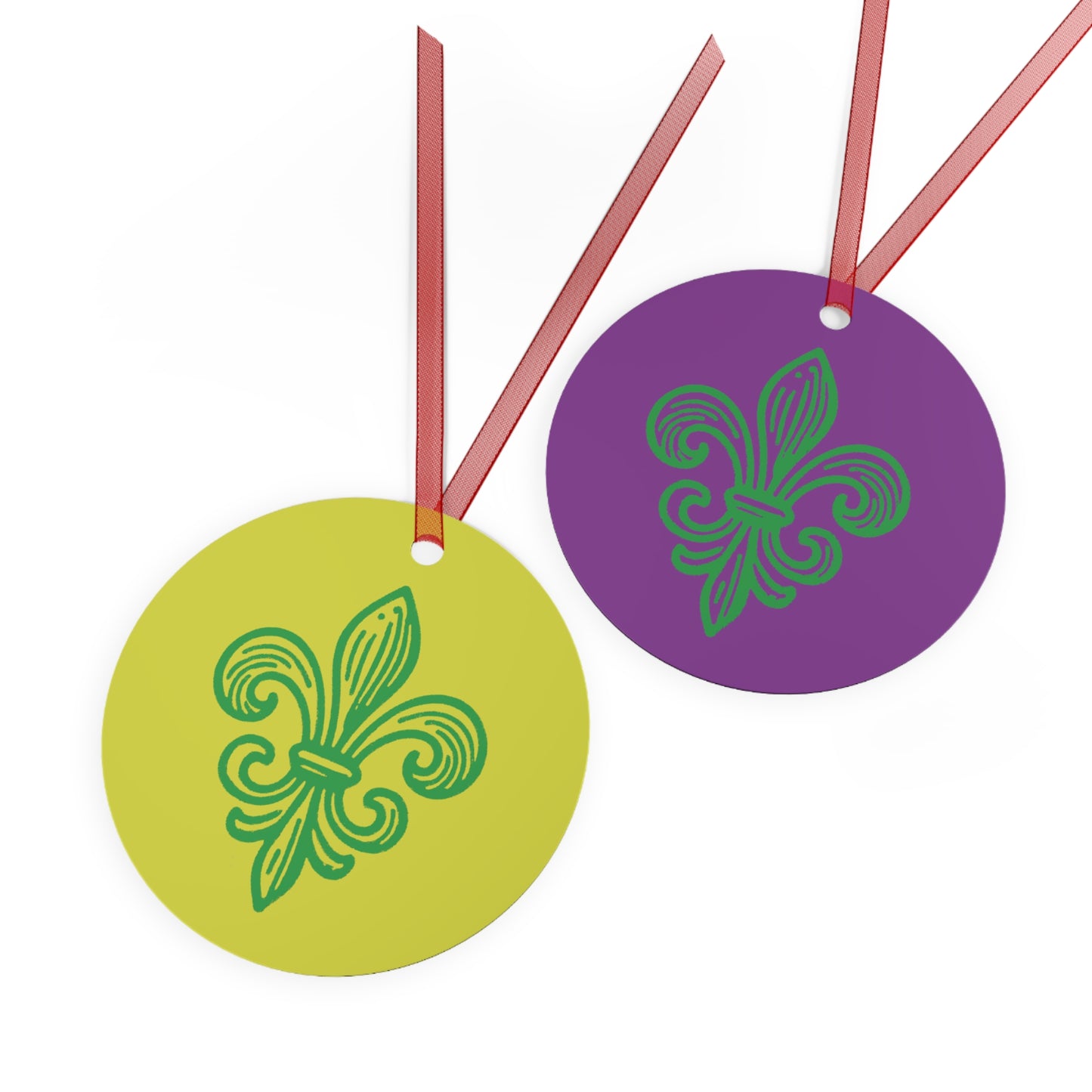 Mardi Gras Fleur-de-lis Ornament