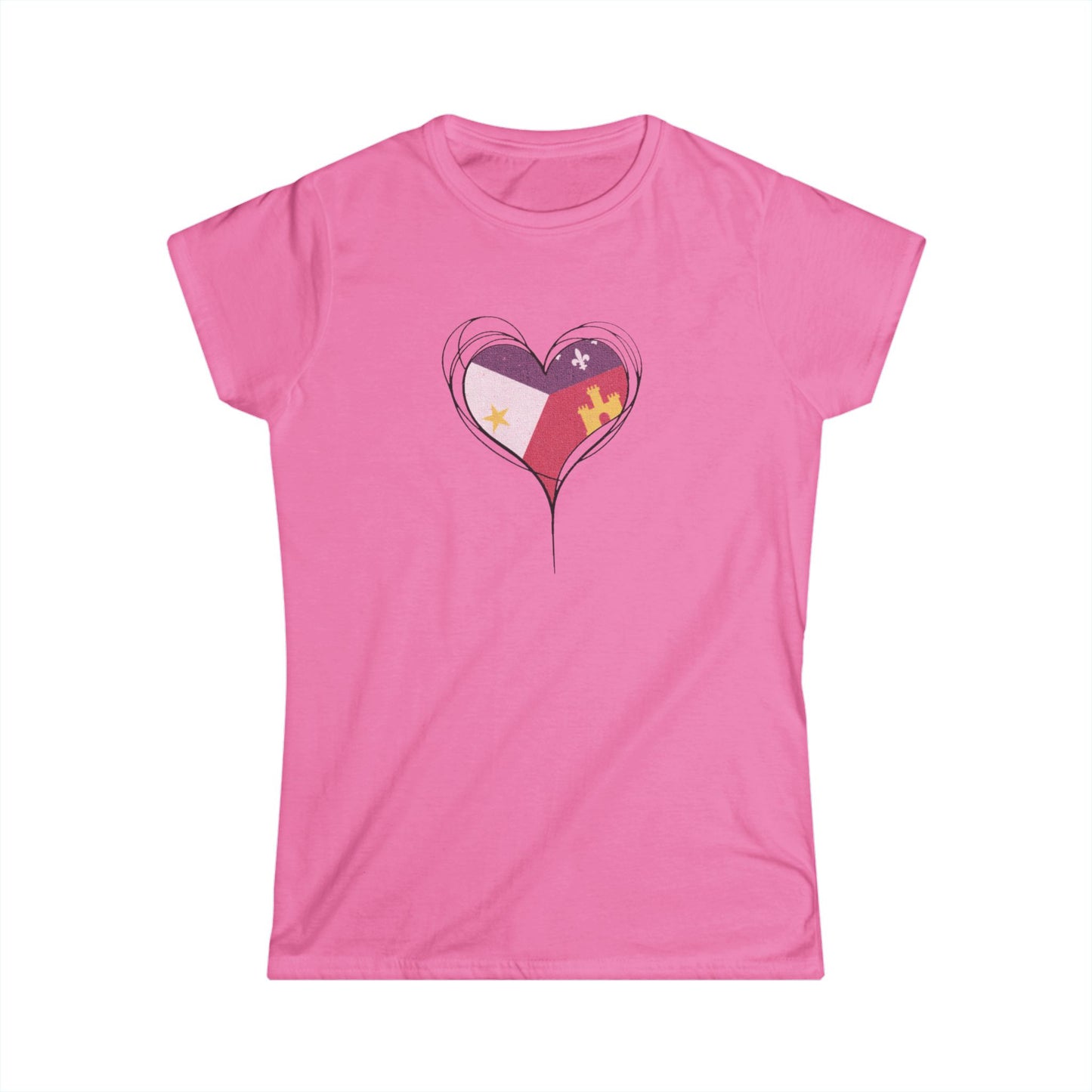 Women's Cajun Heart T-Shirt