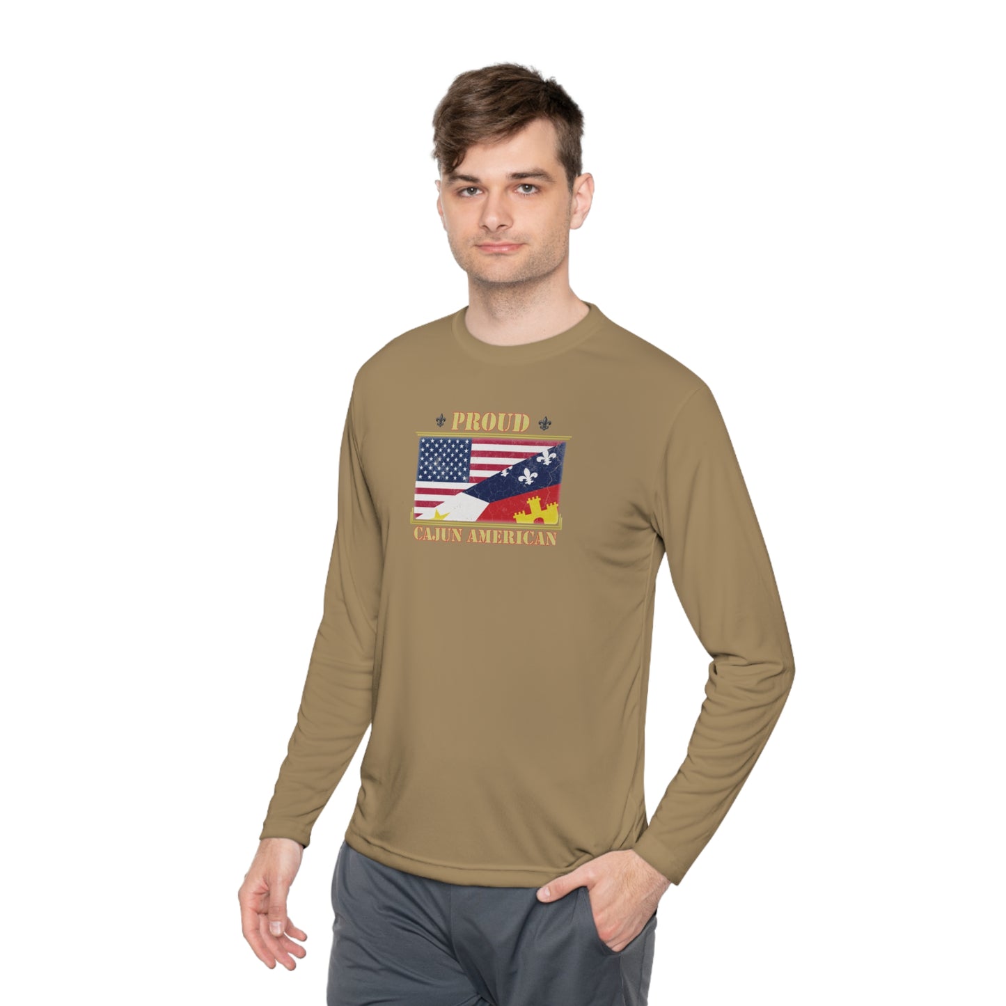 Cajun-American Proud Long Sleeve T-Shirt