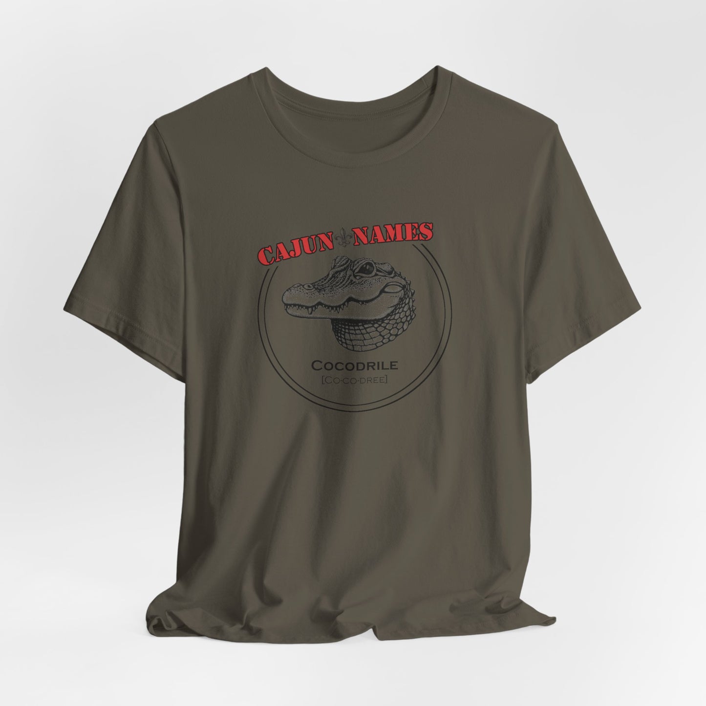 Cocodrile Cajun French T-Shirt