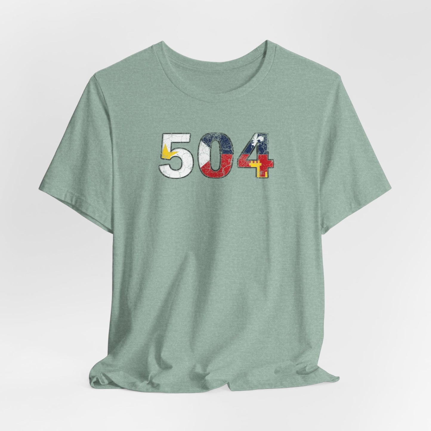 south-of-interstate-10-cajun-store-cajun-flag-504-area-code-t-shirt