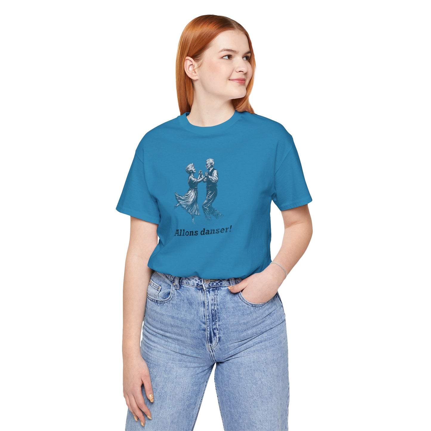 Allons Danser Cajun French T-Shirt (Let's Dance)