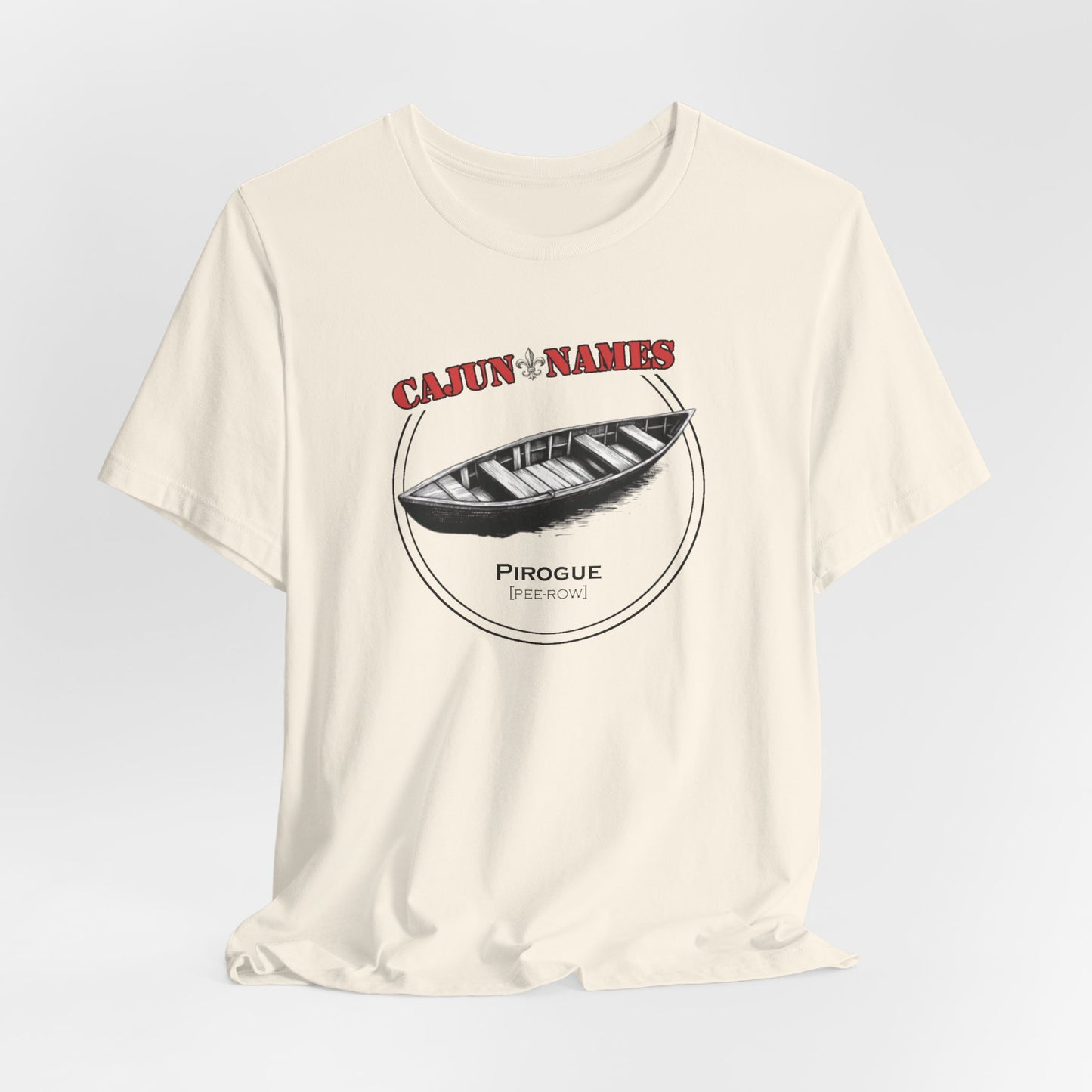 Pirogue Cajun French T-Shirt