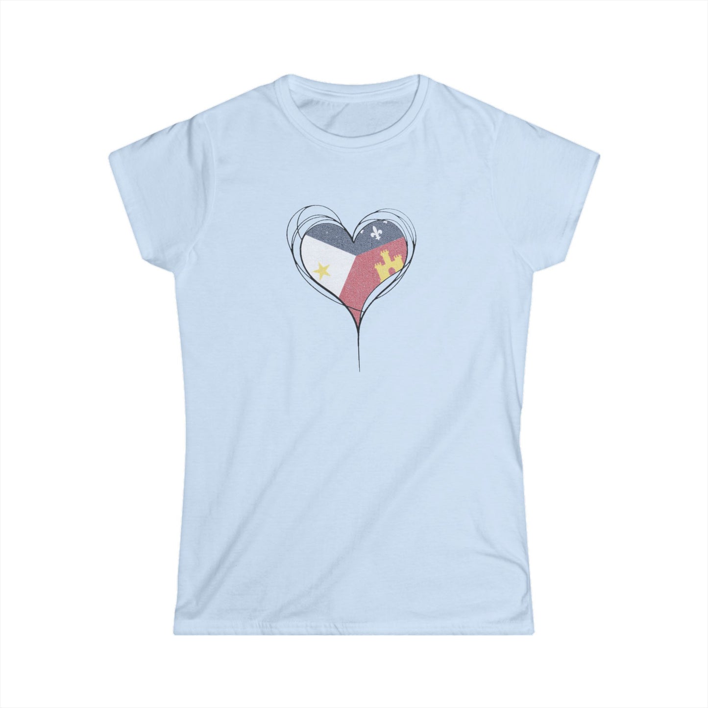 Women's Cajun Heart T-Shirt