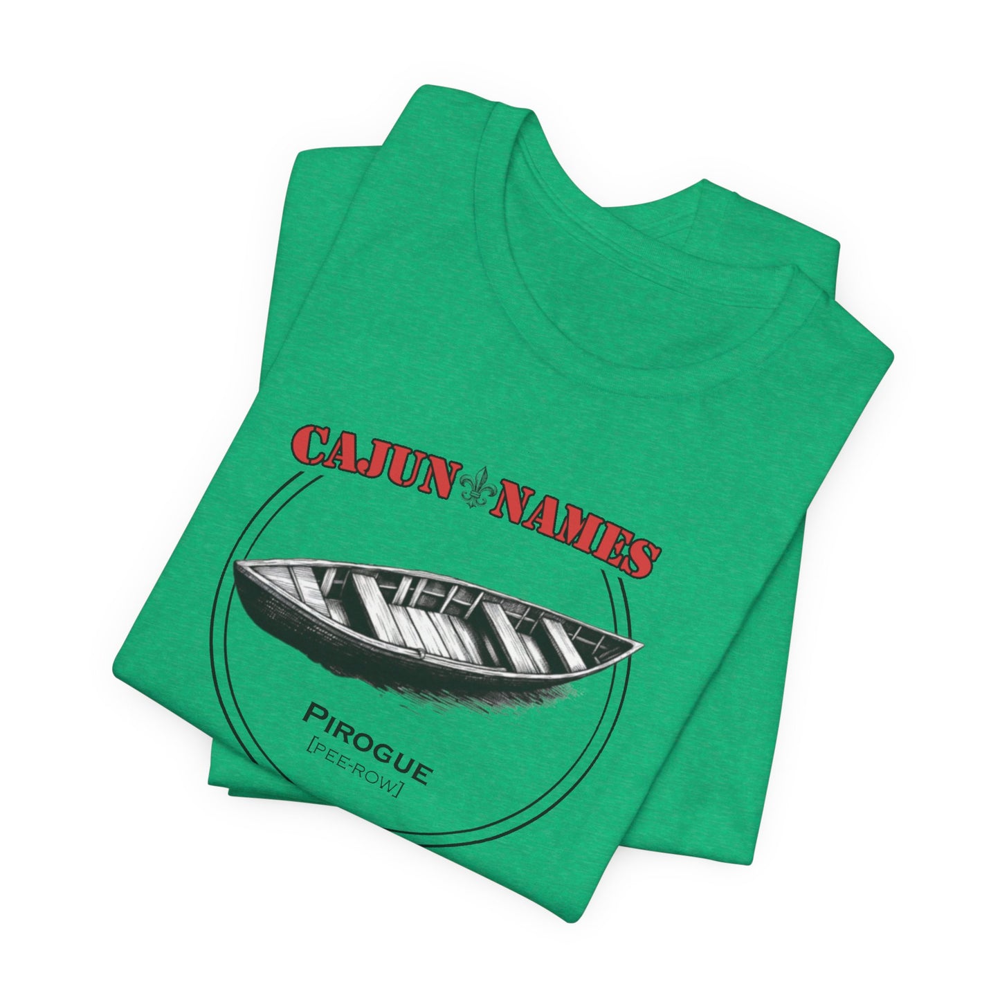 Pirogue Cajun French T-Shirt