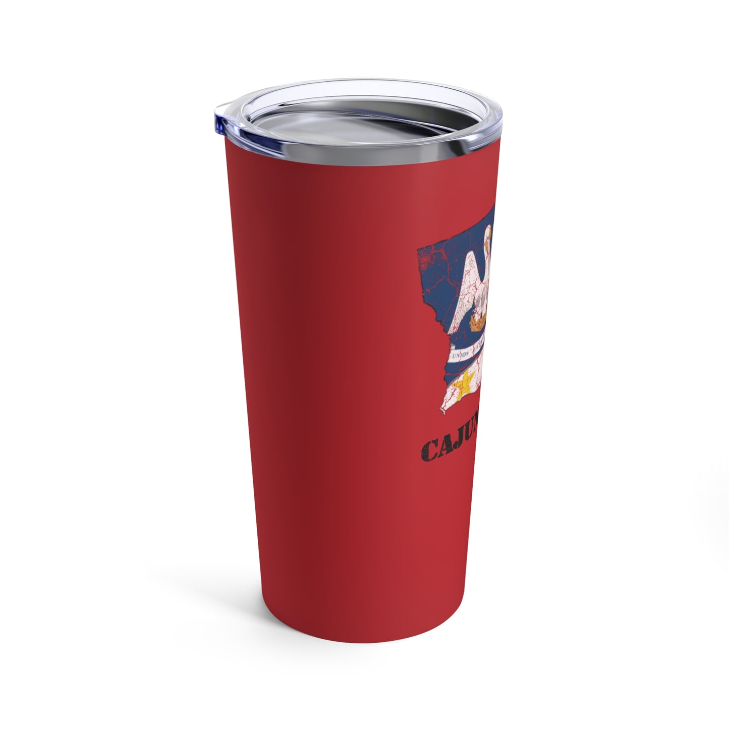 Cajun Country South of I-10 Tumbler (Red, 20oz)