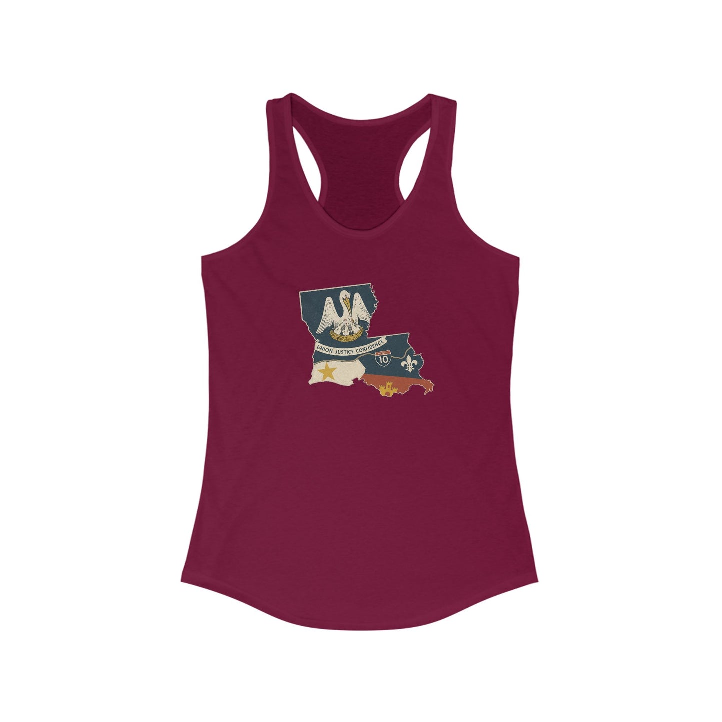 south-of-interstate-10-cajun-store-womens-cajun-country-south-of-i-10-map-tank-top