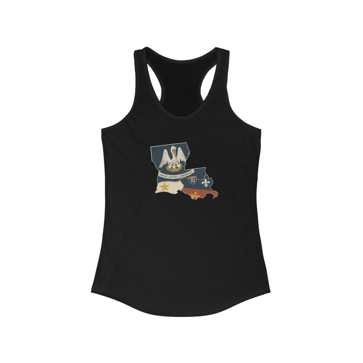 south-of-interstate-10-cajun-store-womens-cajun-country-south-of-i-10-map-tank-top