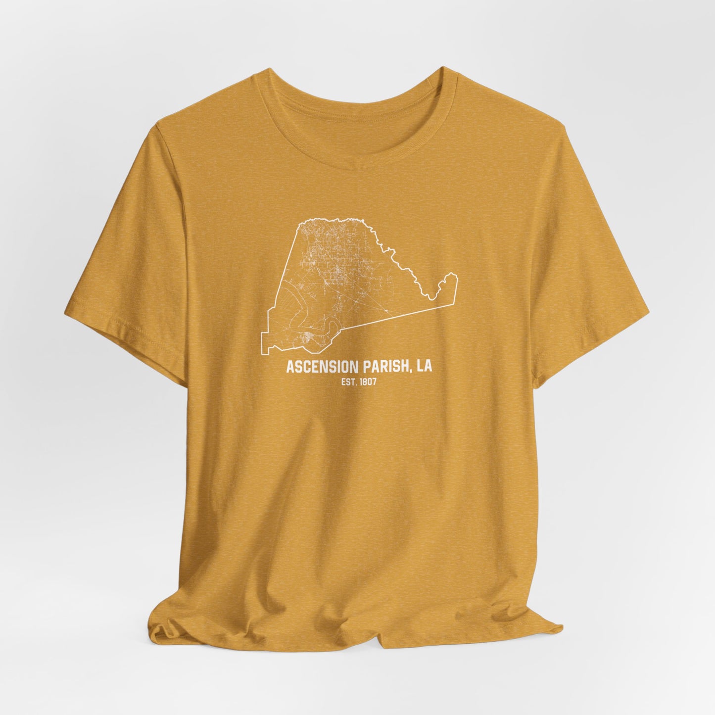 Ascension Parish Cajun T-Shirt - South of Interstate 10 - #Cajun Store# - #Cajun Clothing# - #Cajun Shirts#