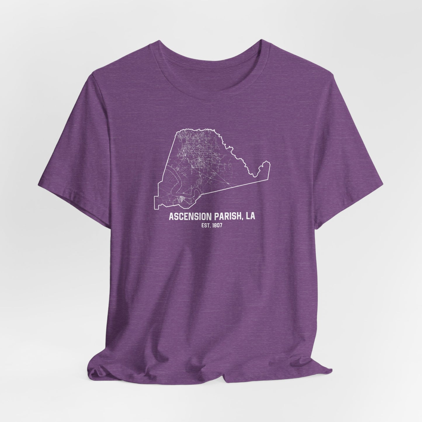 Ascension Parish Cajun T-Shirt - South of Interstate 10 - #Cajun Store# - #Cajun Clothing# - #Cajun Shirts#