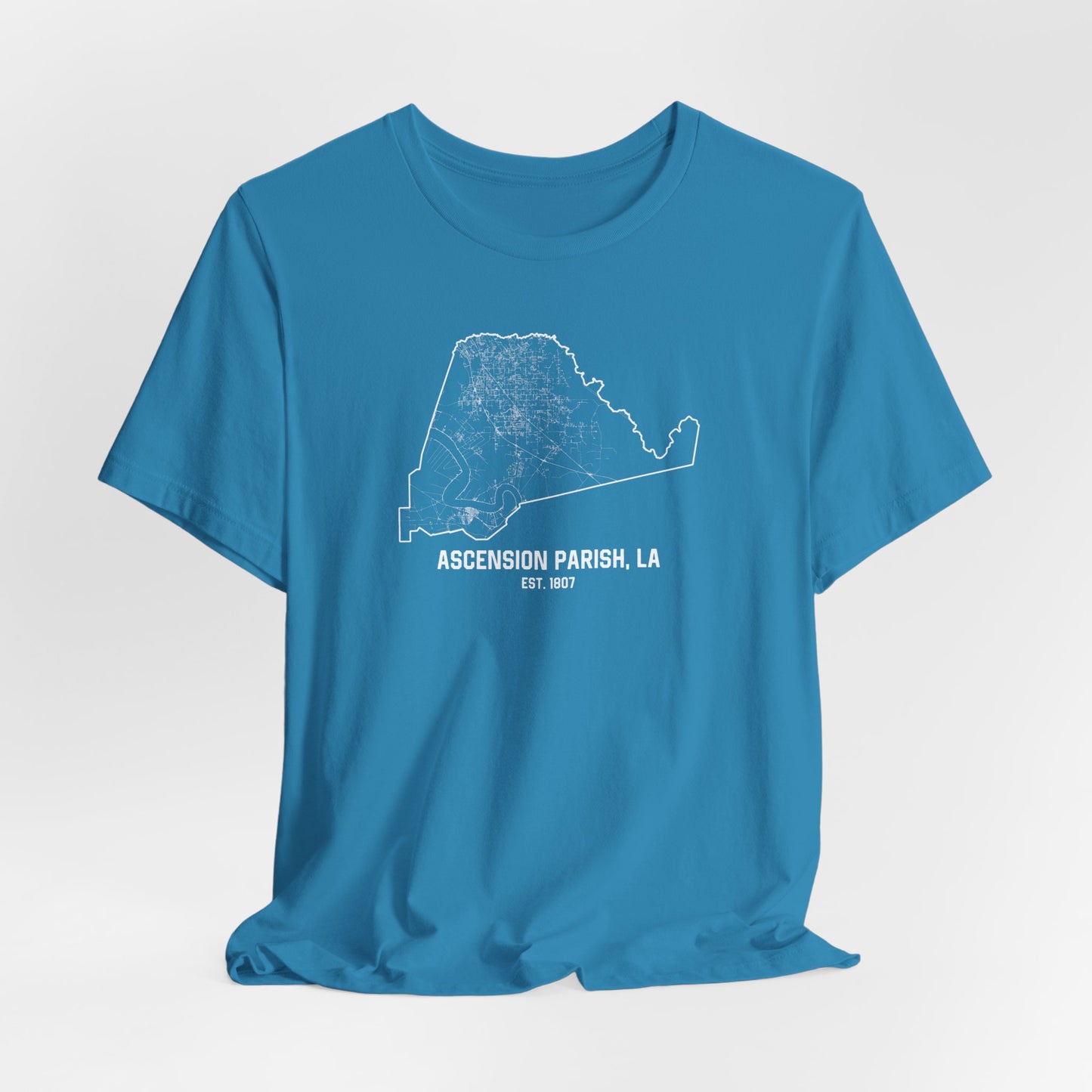 Ascension Parish Cajun T-Shirt - South of Interstate 10 - #Cajun Store# - #Cajun Clothing# - #Cajun Shirts#
