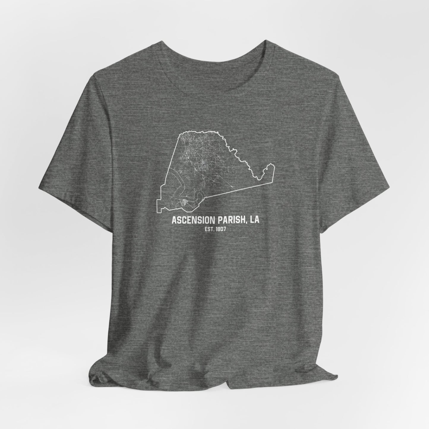 Ascension Parish Cajun T-Shirt - South of Interstate 10 - #Cajun Store# - #Cajun Clothing# - #Cajun Shirts#