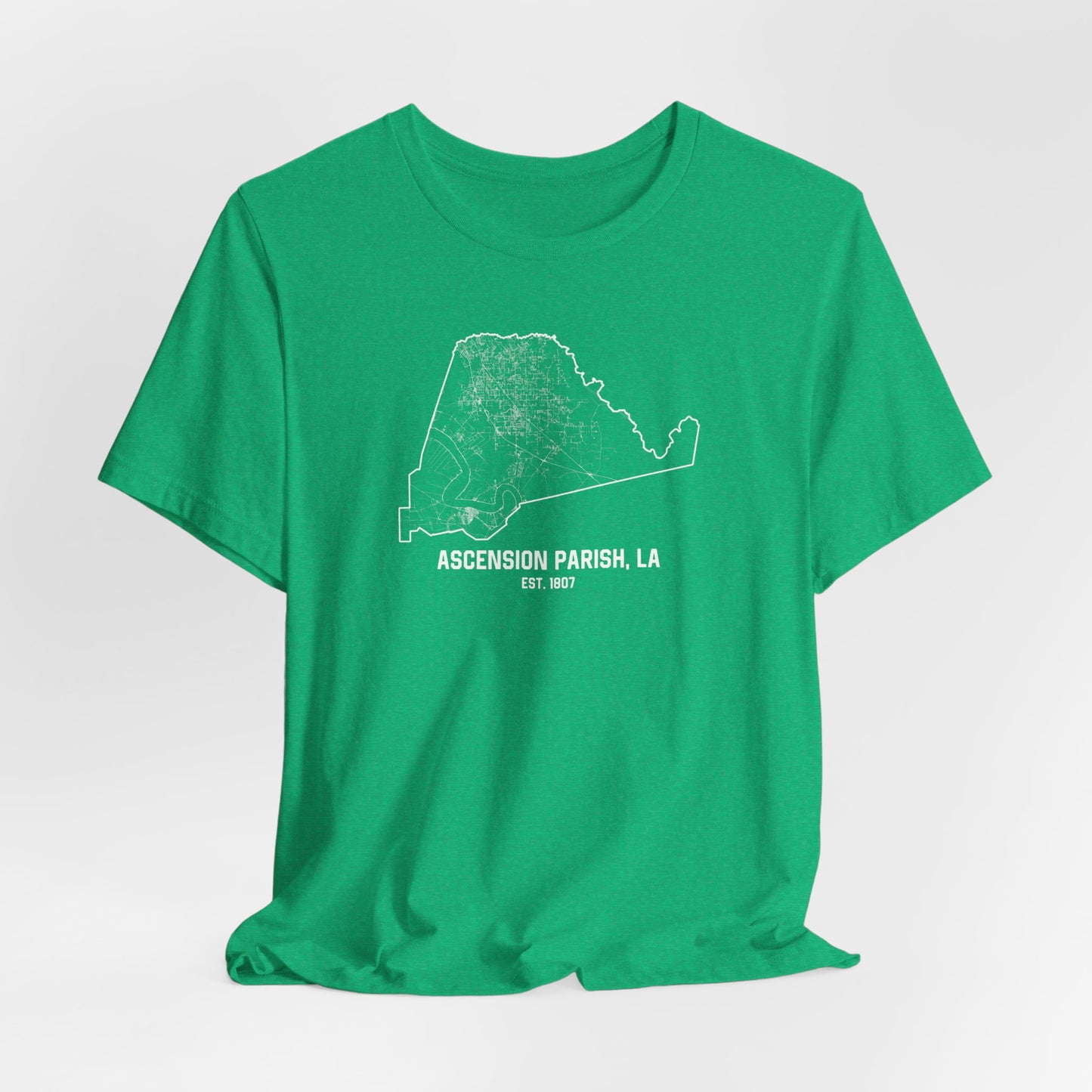 Ascension Parish Cajun T-Shirt - South of Interstate 10 - #Cajun Store# - #Cajun Clothing# - #Cajun Shirts#