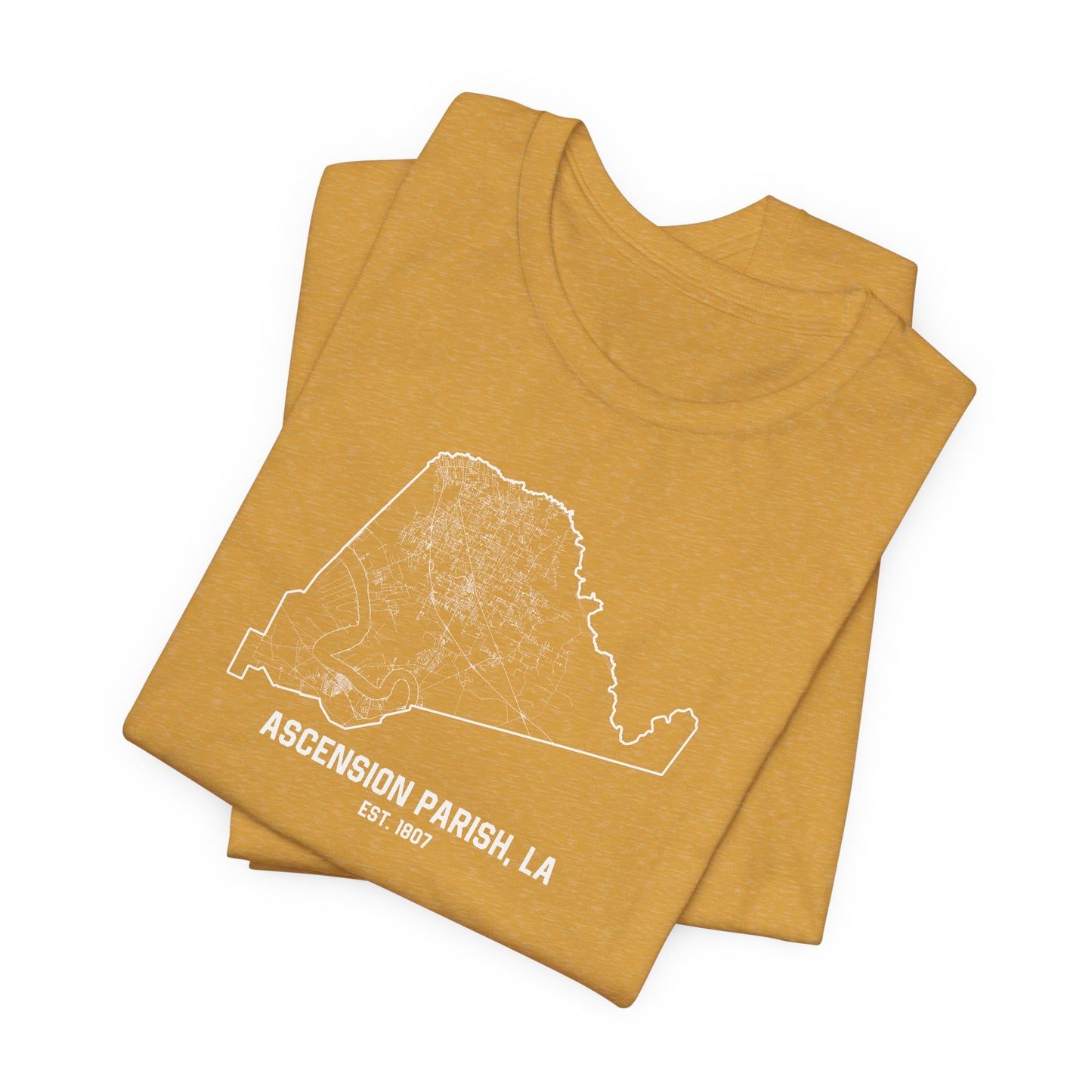 Ascension Parish Cajun T-Shirt - South of Interstate 10 - #Cajun Store# - #Cajun Clothing# - #Cajun Shirts#