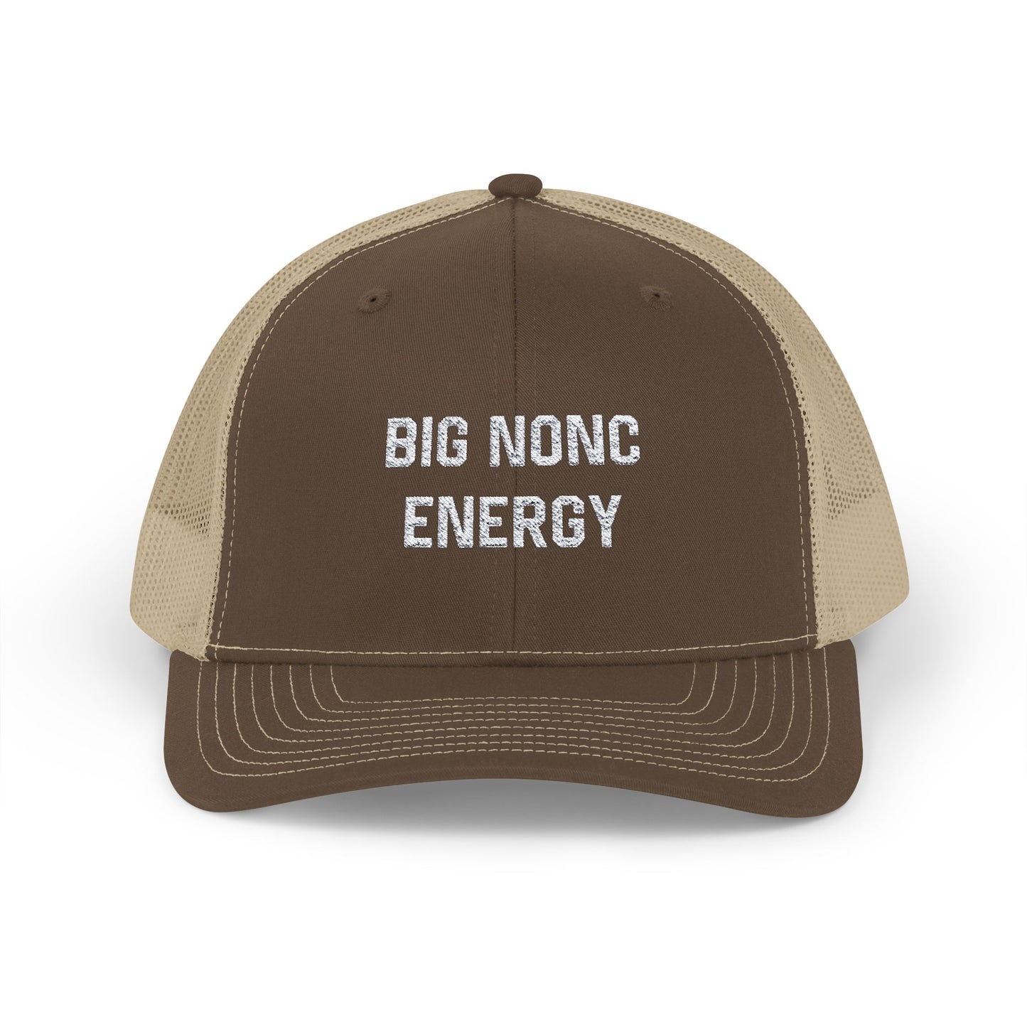 Big Nonc Energy Cajun Trucker Hat - South of Interstate 10 - #Cajun Store# - #Cajun Clothing# - #Cajun Shirts#