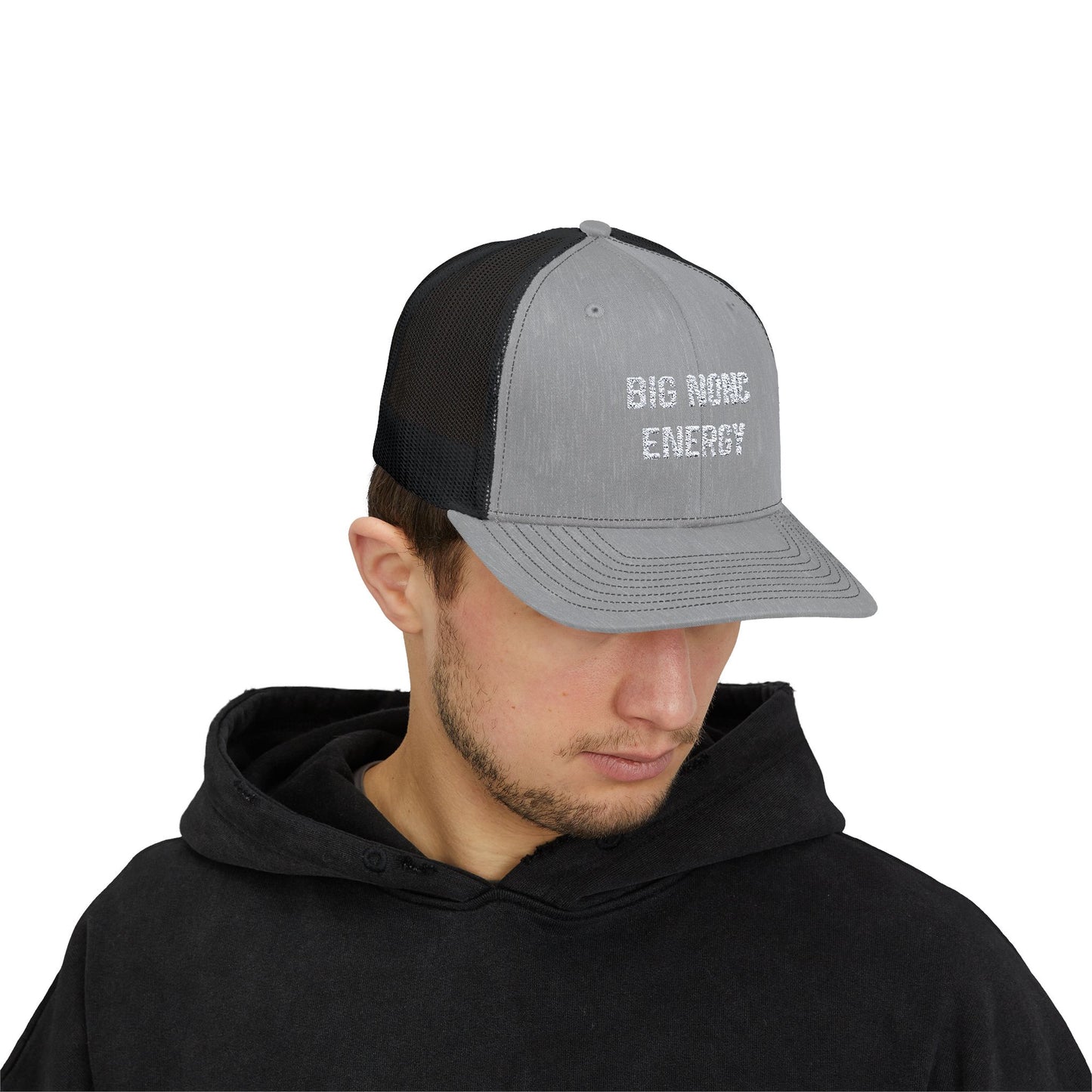 Big Nonc Energy Cajun Trucker Hat - South of Interstate 10 - #Cajun Store# - #Cajun Clothing# - #Cajun Shirts#