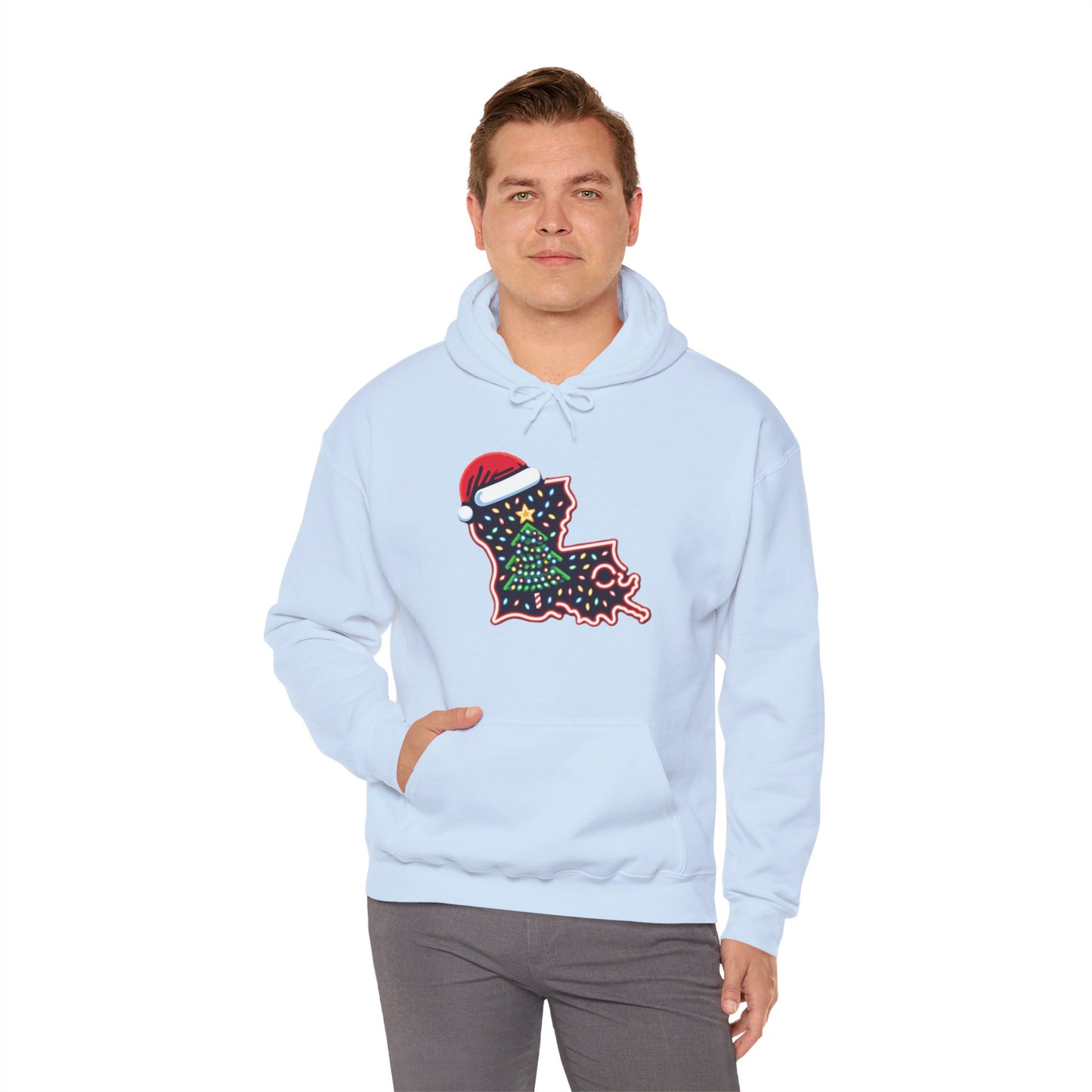 Louisiana Christmas Hoodie
