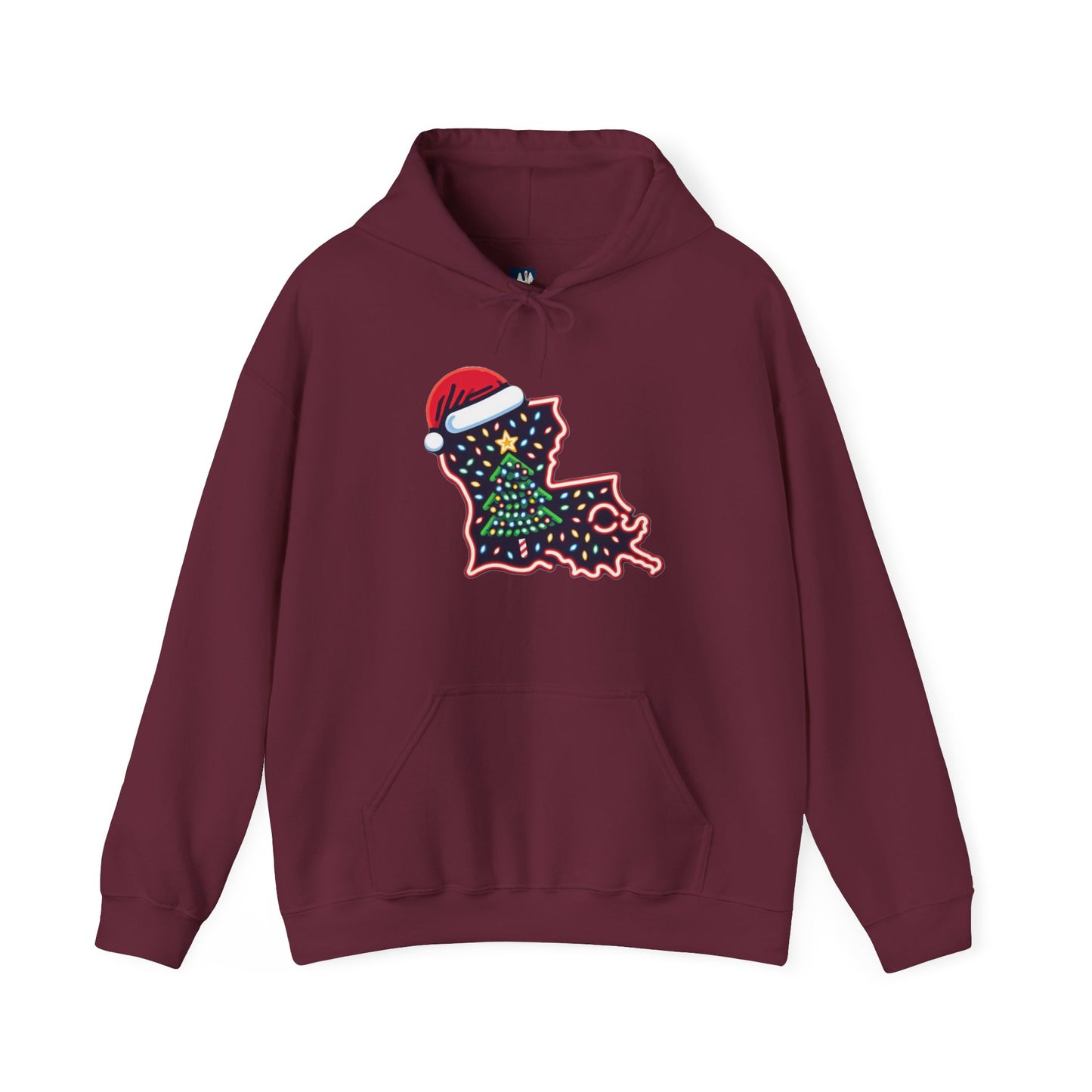Louisiana Christmas Hoodie