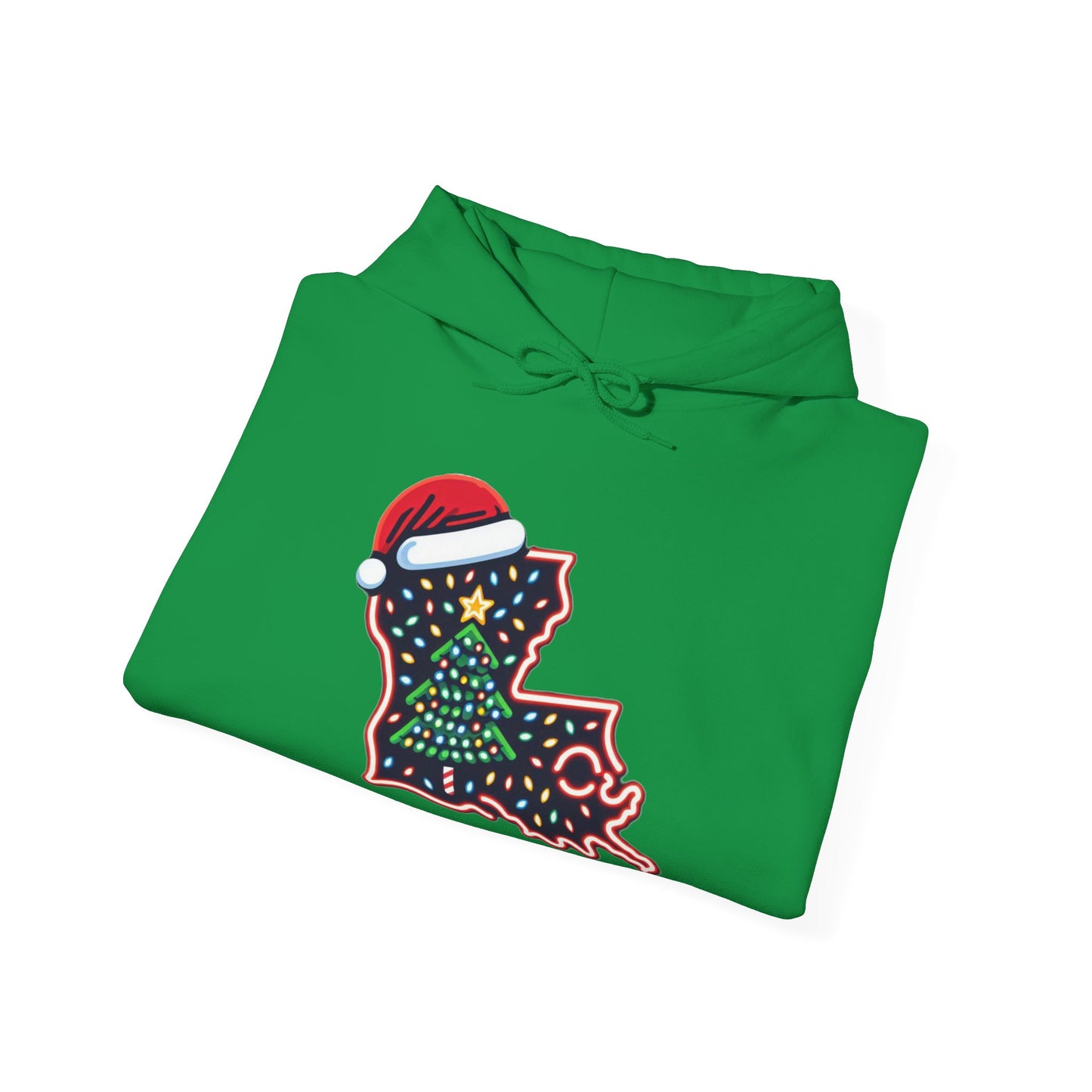 Louisiana Christmas Hoodie