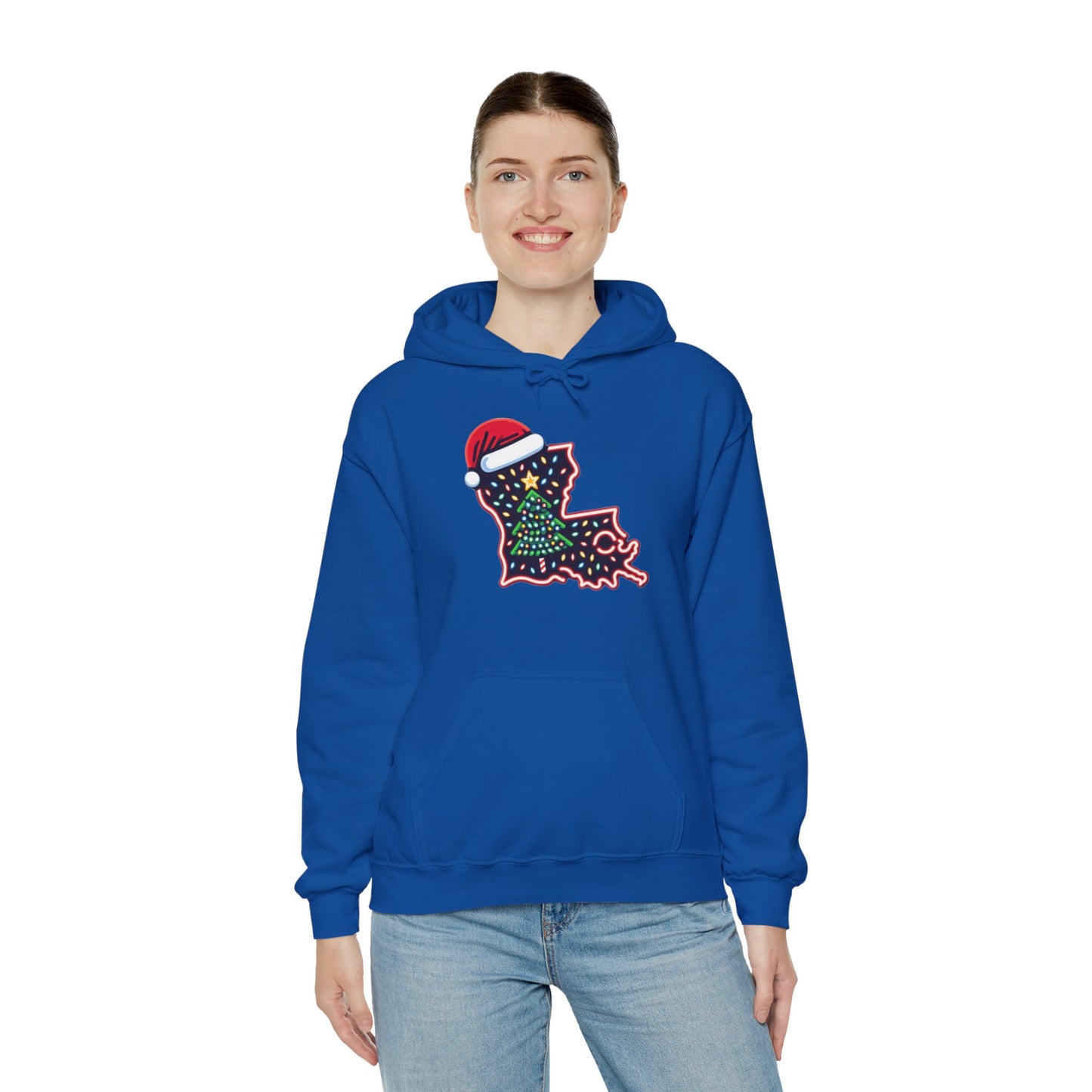 Louisiana Christmas Hoodie